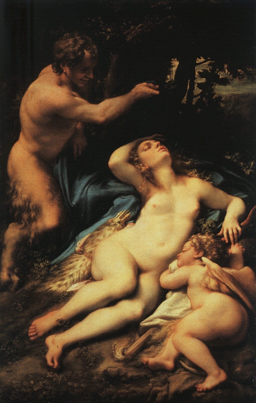 Correa Benito Rebolledo - Venus et Cupidon avec un satyre.JPG